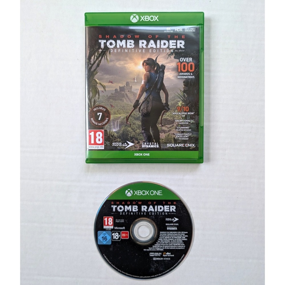Shadow of The Tomb Raider Definitive Edition Microsoft Xbox One Pegi Version